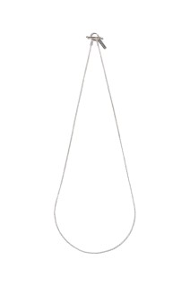 Tiny French Rope Link Necklace -60cm/Silver- (XON042-60)