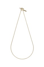 Tiny French Rope Link Necklace -50cm/Gold- (XON042-50G)