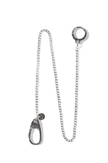 Double Clasp with Flat Link / Silver (XOWC002-50)