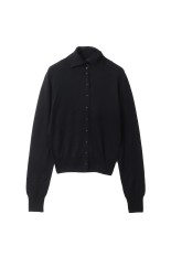 Tencelwool Highneck Knit - BLACK (12610520)