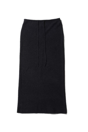 Miniboucle Knit Skirt - DARK GRAY (12610806)