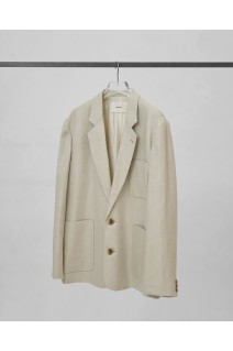 Boyfriend Linen Jacket - ECRU (12610107)