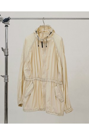 Nylon Gather Blouson - ECRU (12610203)