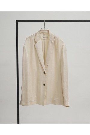 Satin Over Jacket - ECRU (12610103)