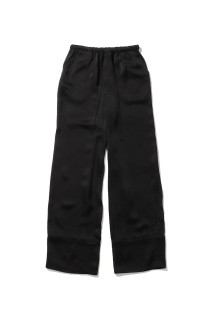 Satin Easy Pants - BLACK (12610704)
