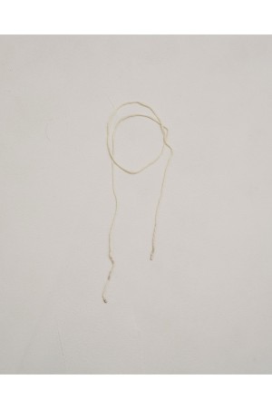 Silk Cord Choker - ECRU (12610903)