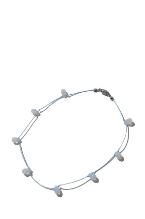Glass Beads Choker - ICE BLUE (12610905)