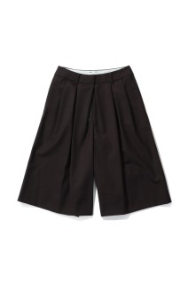 Twill Bermuda Pants - DARK BROWN (12610713)