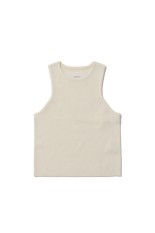 Crewneck Knit Tanktop - ECRU (12610530)