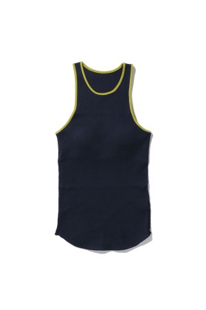 Cupin Piping Tanktop  - NAVY (12610615)