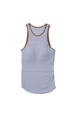 Cupin Piping Tanktop  - ICE BLUE (12610615)