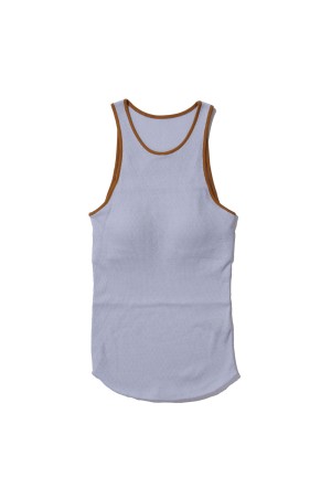 Cupin Piping Tanktop  - ICE BLUE (12610615)