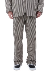 Bumpy Stripe Walk Easy Pants / INK BLACK / ALMOND (KS26SPT23)