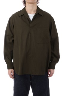 Pullover Shirt STRIPE / BROWN (KS26SSH10)