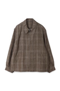 Fly Blouson / BROWN PLAID (KS26SJK05)