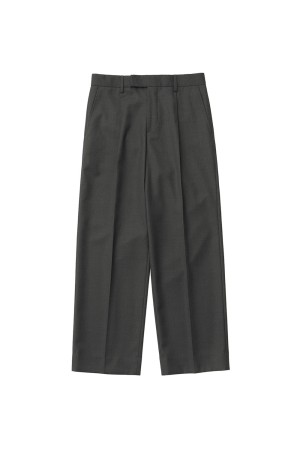 Legacy Wool Trouser / HEATHER CHARCOAL (AOEFPT013)