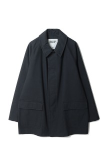Voyager Half Balmacaan Coat / CHARCOAL NAVY (AOFSJK022)