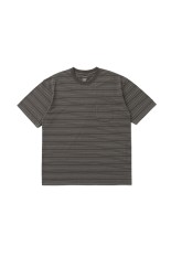 Ordinary Multi Stripe Pocket TEE / MILD BROWN (AOFSTS016)