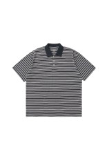 Brief Stripe Short Sleeve TEE / NAVY (AOFSTS017)