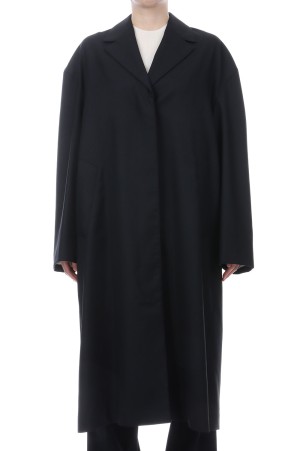 Wool100% Spring Coat -BLACK (12610003)