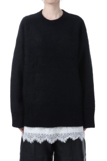 Mink-Processed Knit - BLACK (31252365105)