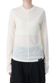 Soft Crew Neck Top - WHITE (31252415906)