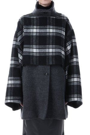 Multiway Cape Coat - GRAY (31252165104)