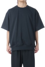 TECH SWEAT CREW S/S - INK BLACK (BE-51026)