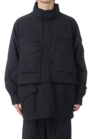 WINDSTOPPER(R) PERFECT MIL FIELD 2WAY JACKET - BLACK (BJ-12026)