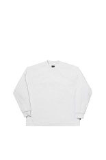 TECH DRAWSTRING L/S TEE - WHITE (BE-34026)