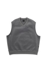 TECH SCUBA KNIT VEST - CHARCOAL (BE-42026)