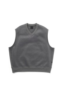 TECH SCUBA KNIT VEST - CHARCOAL (BE-42026)