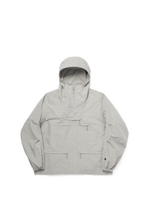 TECH ANORAK JACKET SUMMER PLAID - LT.GRAY (BJ-70026)