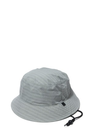 TECH VENTILATION HAT SUMMER PLAID - LT.GRAY (BC-52026)