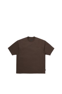 TECH DRAWSTRING S/S TEE - D.BROWN (BE-35026)