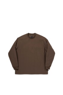 TECH LIGHT WEIGHT L/S TEE - BROWN GRAY (BE-30026)