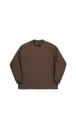 TECH LIGHT WEIGHT L/S TEE - BROWN GRAY (BE-30026)