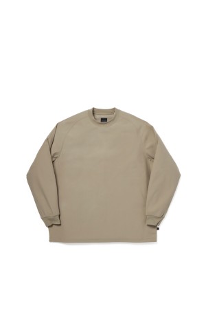 TECH LIGHT WEIGHT L/S TEE - SAGE GRAY (BE-30026)