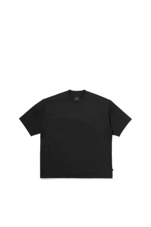 TECH SIDE POCKET S/S TEE - BLACK (BE-32026)