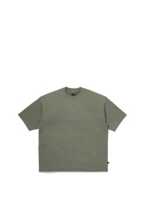 TECH SIDE POCKET S/S TEE - SAGE (BE-32026)