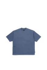 TECH SIDE POCKET S/S TEE - SMOKE BLUE (BE-32026)