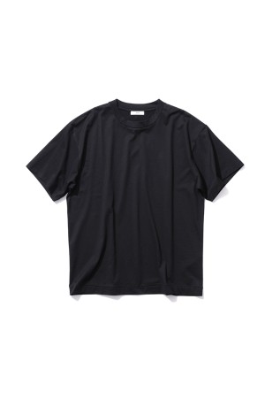 SUVIN 60/2 OVERSIZED T-SHIRT - BLACK (KKAGLM0015)