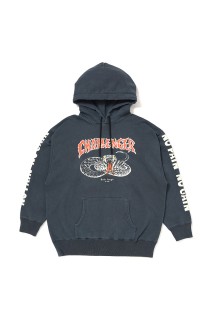 SNAKE HOODIE / PEPPER BLACK (CLG-SW 026-001)