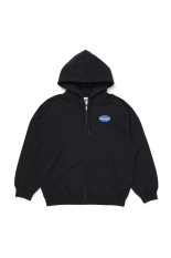 BRIGADE ZIP HOODIE / BLACK (CLG-SW 026-003)