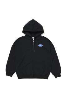 BRIGADE ZIP HOODIE / BLACK (CLG-SW 026-003)