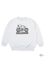 SNOOPY C/N SWEAT / GRAY (CLG-SW 026-004)