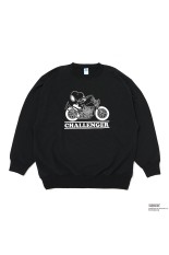 SNOOPY C/N SWEAT / BLACK (CLG-SW 026-004)