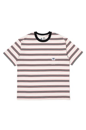 S/S AUTHENTIC BORDER TEE / WHITE (CLG-CS 026-007)