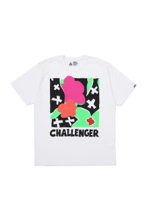 FLOWER TEE / WHITE (CLG-TS 026-002)