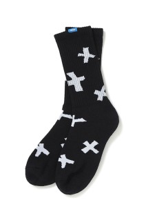 CROSS SOCKS / BLACK (CLG-AC 026-009)